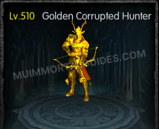 Golden Corrupted Hunter
