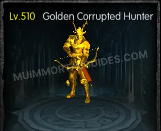 Golden Corrupted Hunter