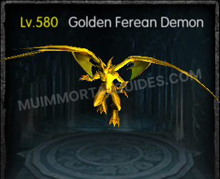 Golden Ferean Demon