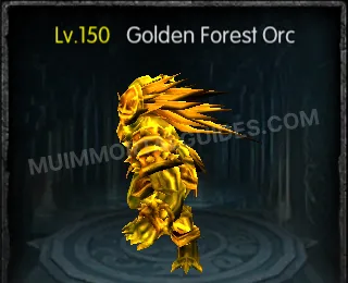 Golden Forest Orc