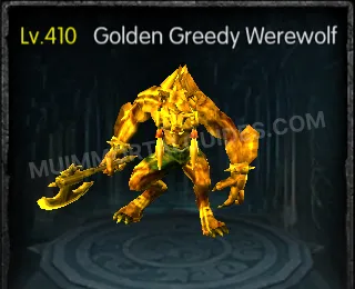 Golden Greedy Werewolf