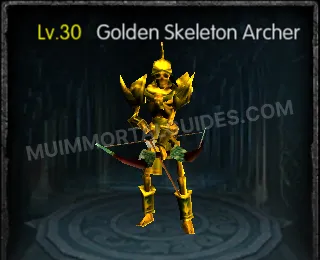 Golden Skeleton Archer
