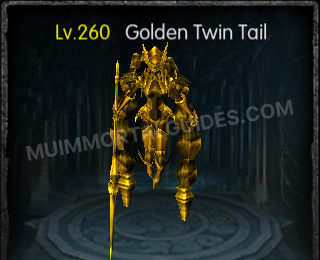 Golden Twin Tail