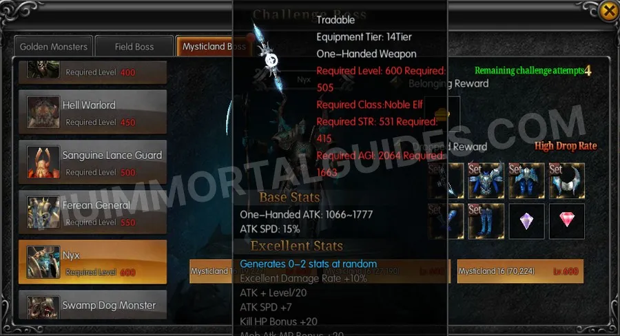 In-game screenshot of Excellent Gywen's Frosty Blue Eye Bow tooltip