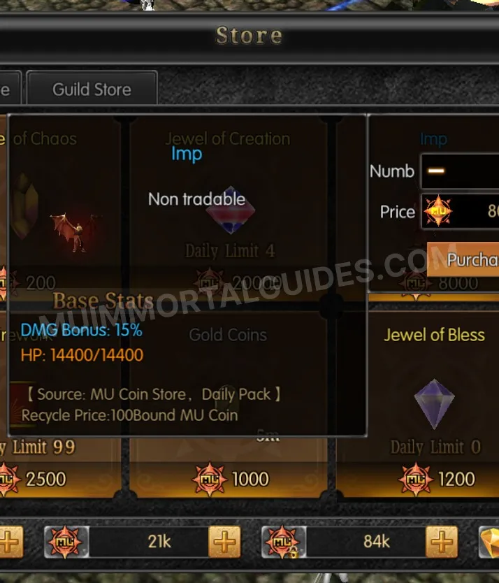 Screenshot of Imp