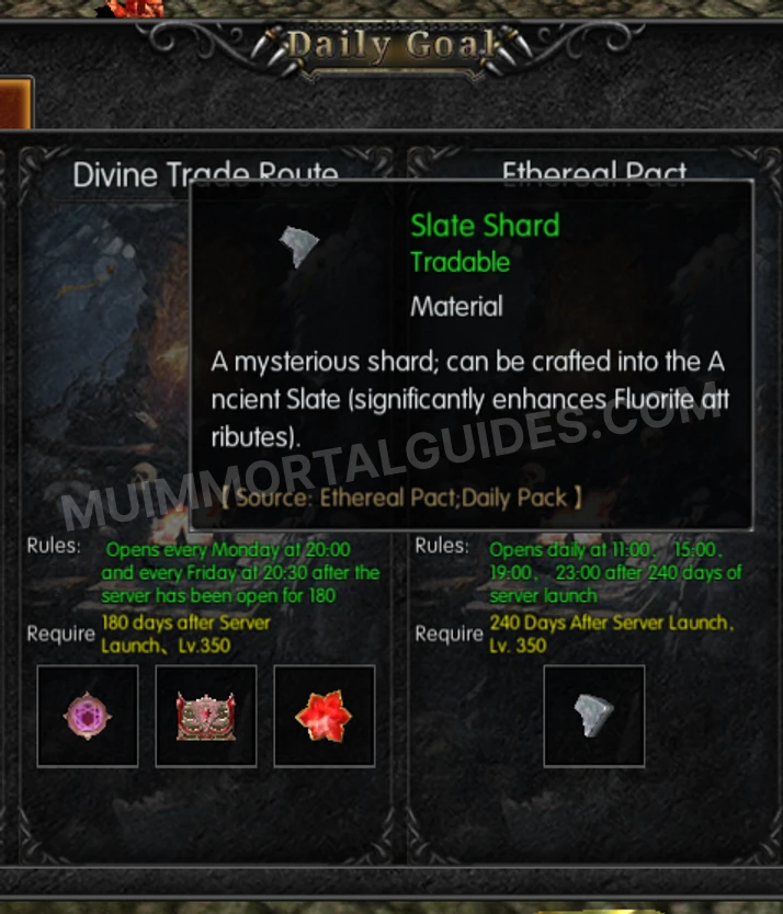 Screenshot of Slate Shard