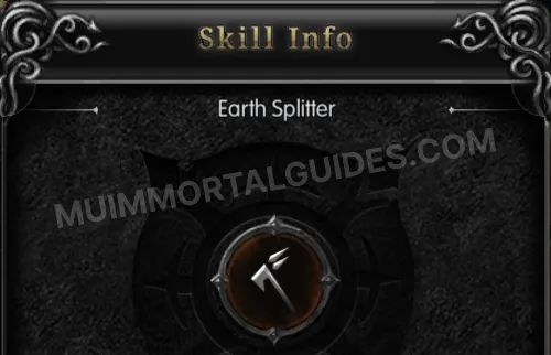 Earth Splitter