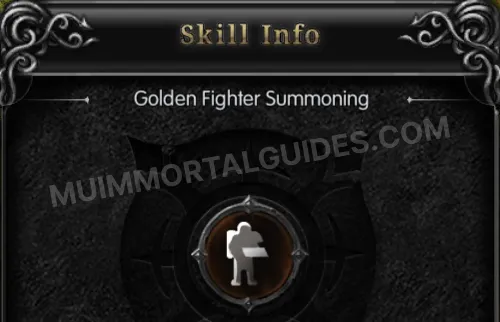Golden Fighter Summoning
